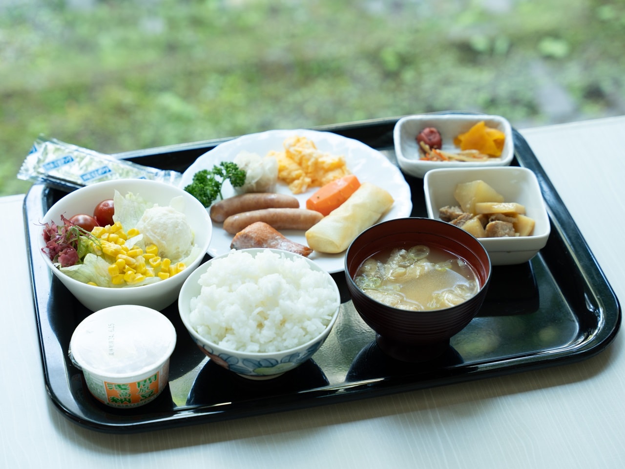 朝食バイキング（盛り付け 一例）