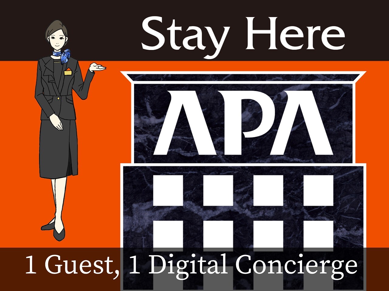 【滞在者専用アプリ「APA Stay Here」のご案内】