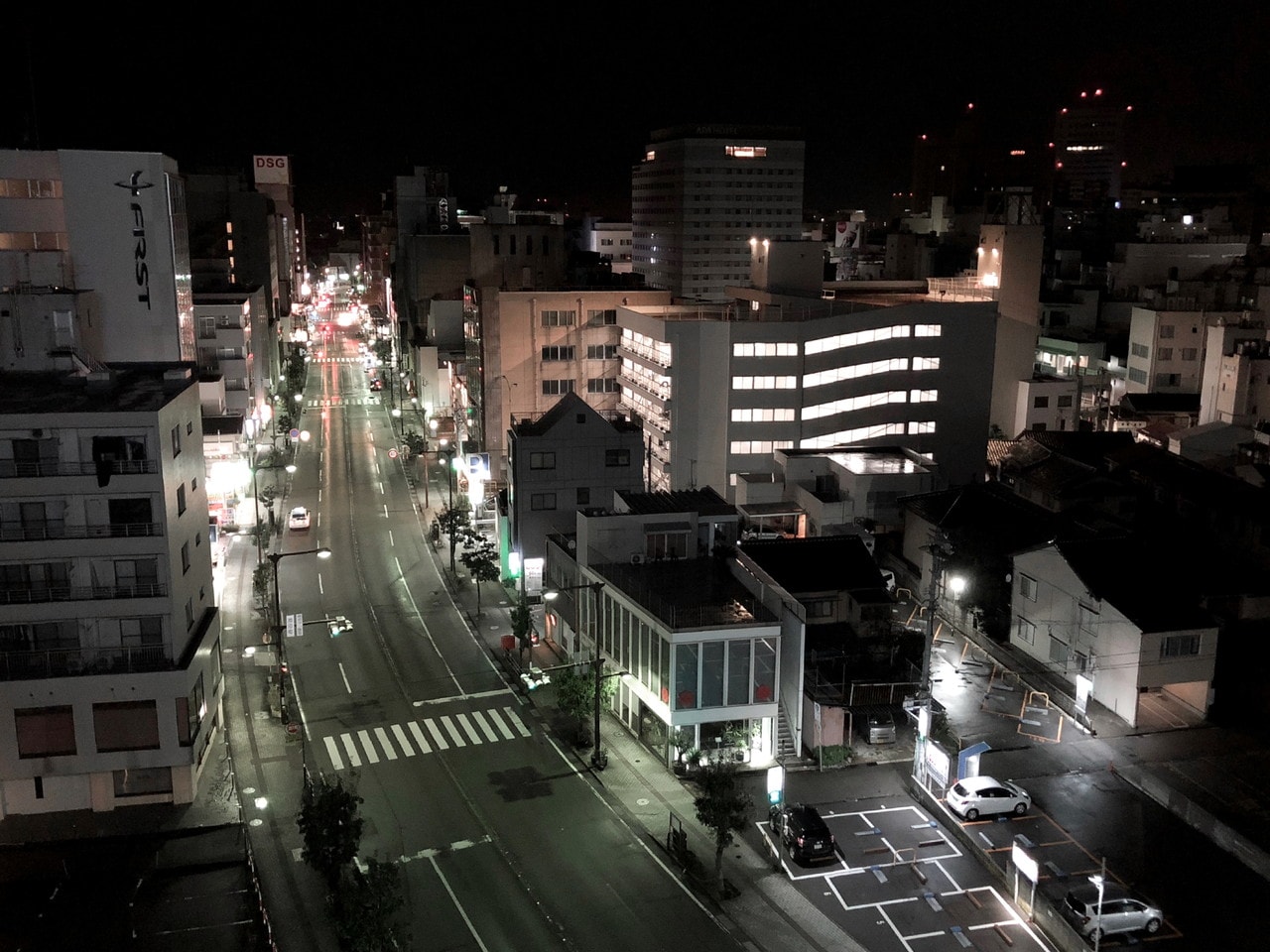 客室からの眺め